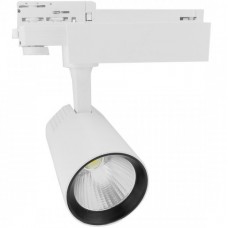 Φωτιστικό LED Ράγας 40W 230V 3200lm 24° 3000K Θερμό Φως 4 Καλωδίων Λευκό 6350 Light